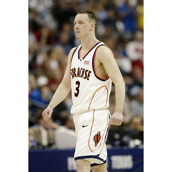 Syracuse Orange 1996 NIKE Team windbreaker jacket L navy NCAA basketball vintage - Picture 13 of 14